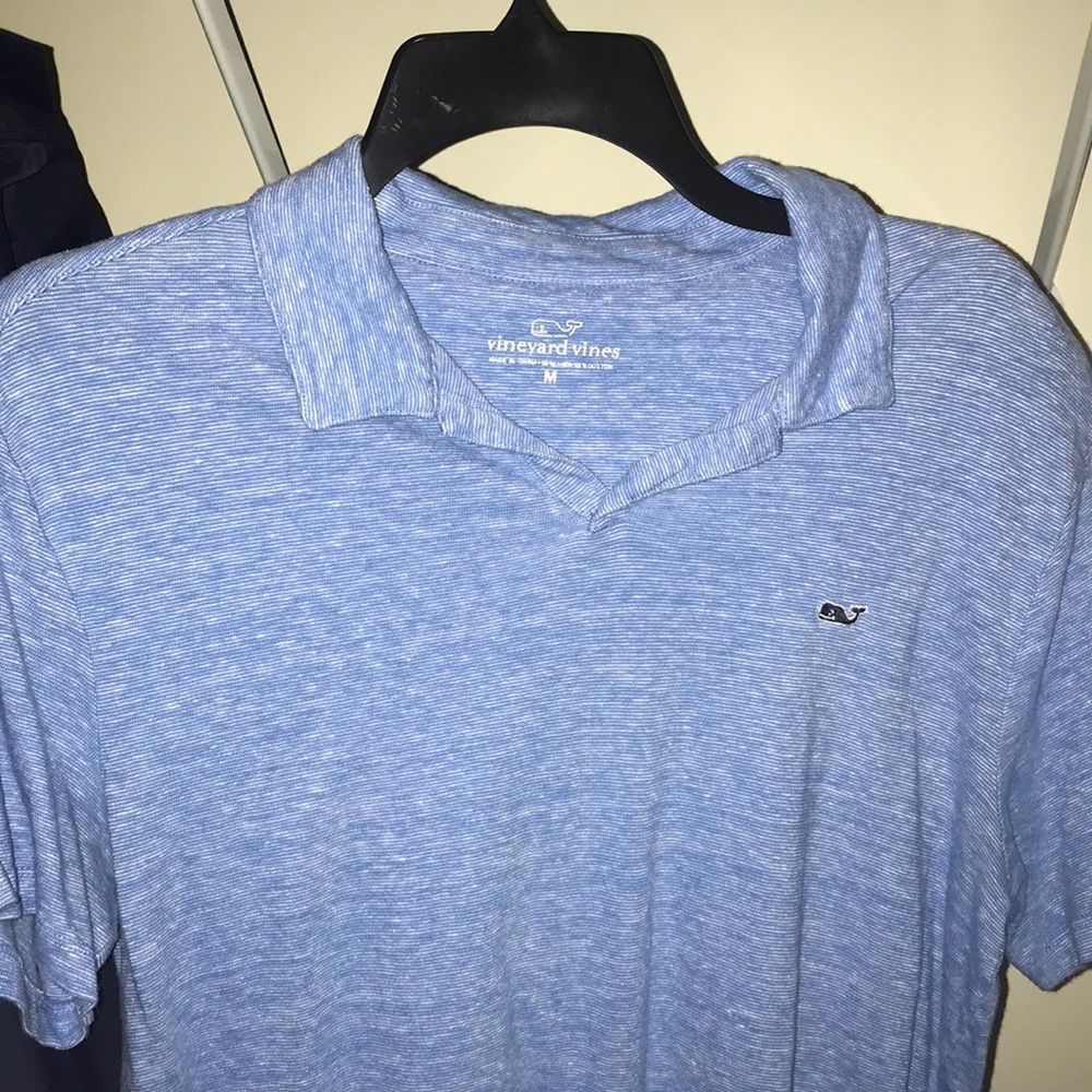 Blue VV polo